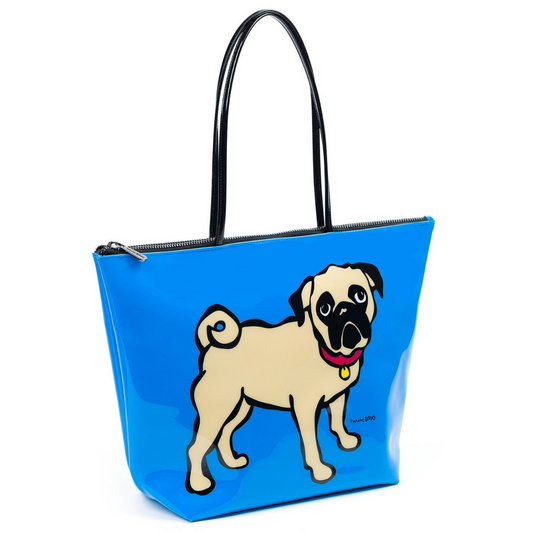 Cartera grande de Pug