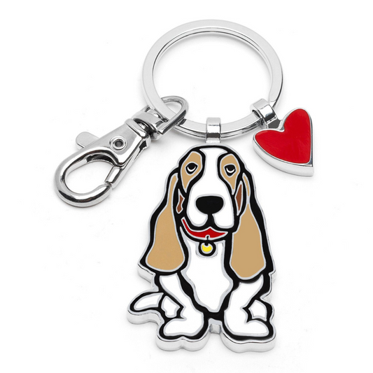 Llavero de Basset Hound