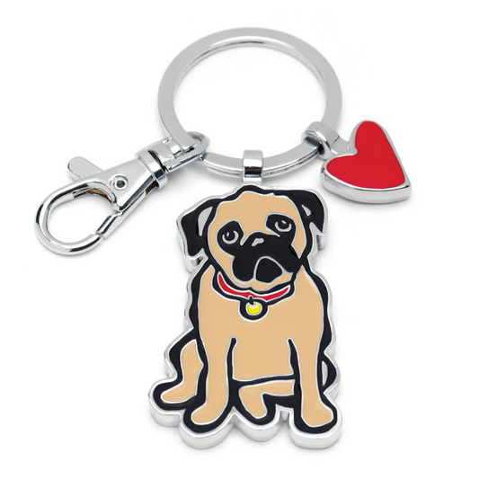 Llavero de Pug