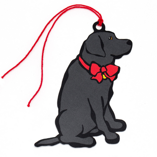 Tag de regalo de Labrador