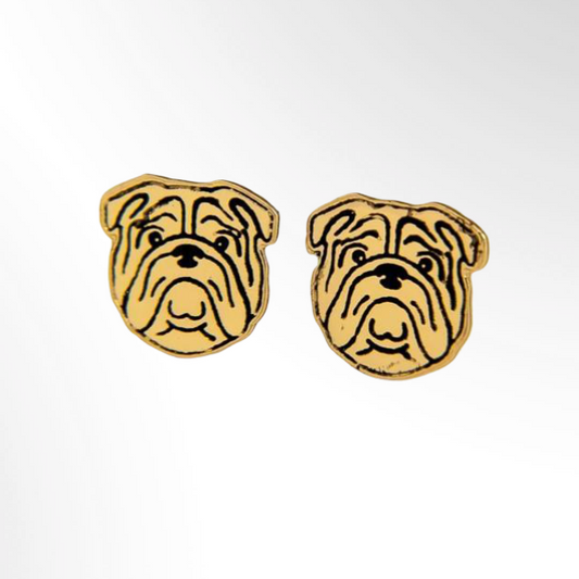 Aretes de Bulldog