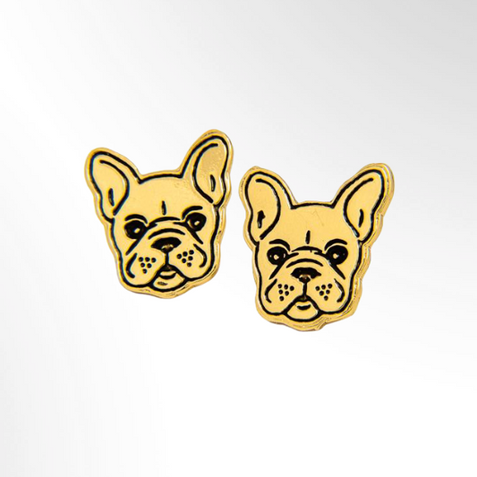 Aretes de French Bulldog
