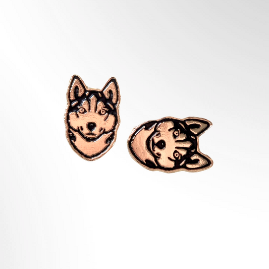 Aretes de Husky